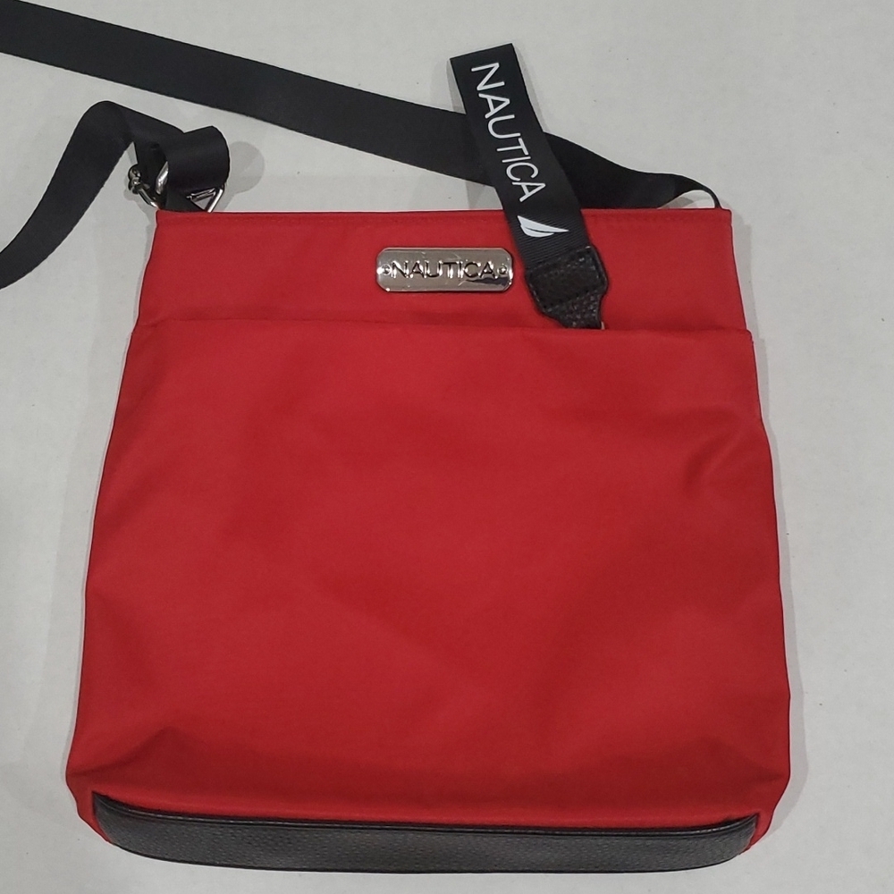 NWOT Red Diver Mini Nautica Purse